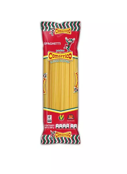 Pastas Alimenticias Spaghetti Coma Rico X 250 Gr