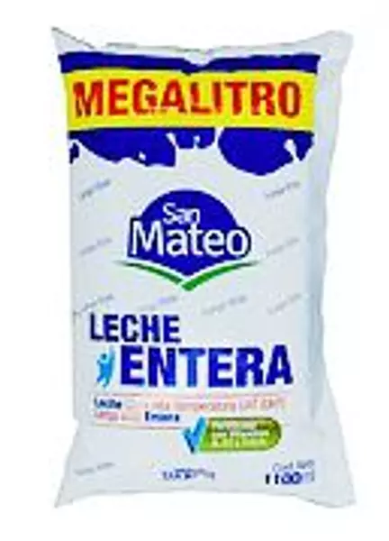 Leche Entera 1100 Ml San Mateo X 6 Und