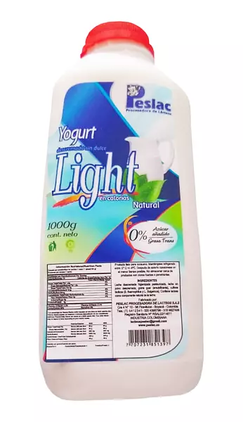 Yogurt Light Peslac (Natural) X 2000 Ml