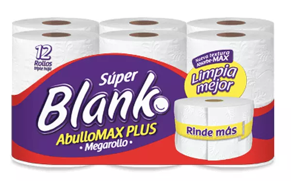 Papel Higienico Super Blanko Megarrollo X 12 Rollos