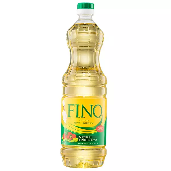 Aceite Fino Soya Girasol 1 Litros