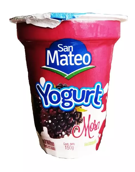 Yogurt Vaso 150 Gr Mora San Mateo