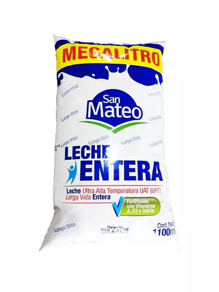 Leche Entera 1100 Ml San Mateo