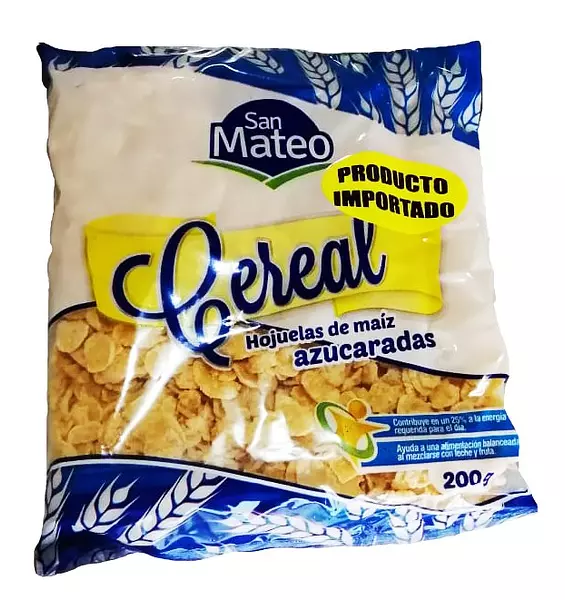 Cereal Maiz Azucarado 200 Gr San Mateo