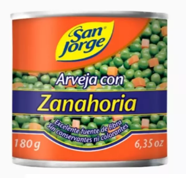 Arveja Zanahoria San Jorge 180 Gr