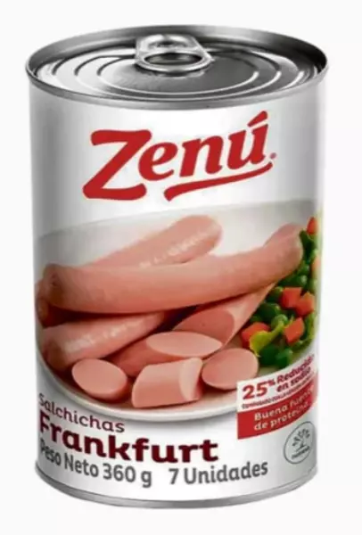 Salchicha Zenu X 360 Gr