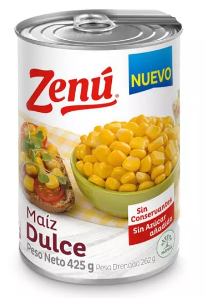 Maíz Tierno Zenu 425 Gr