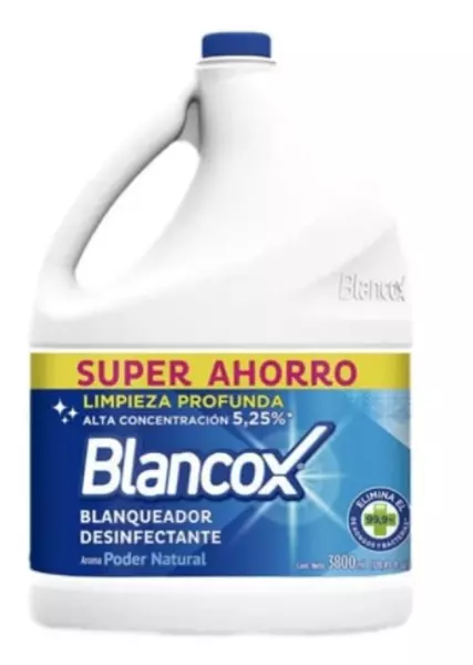 Blanqueador Desinfectante Blancox X 3800 Ml