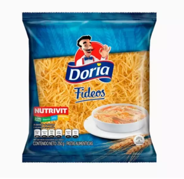 Fideos Doria X 250 Gr