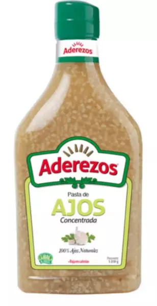 Pasta De Ajo Aderezos 1050 Gr